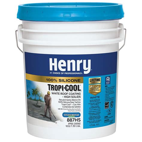 All Henry Roof Coatings can be shipped to you at home. . Tropi cool henry